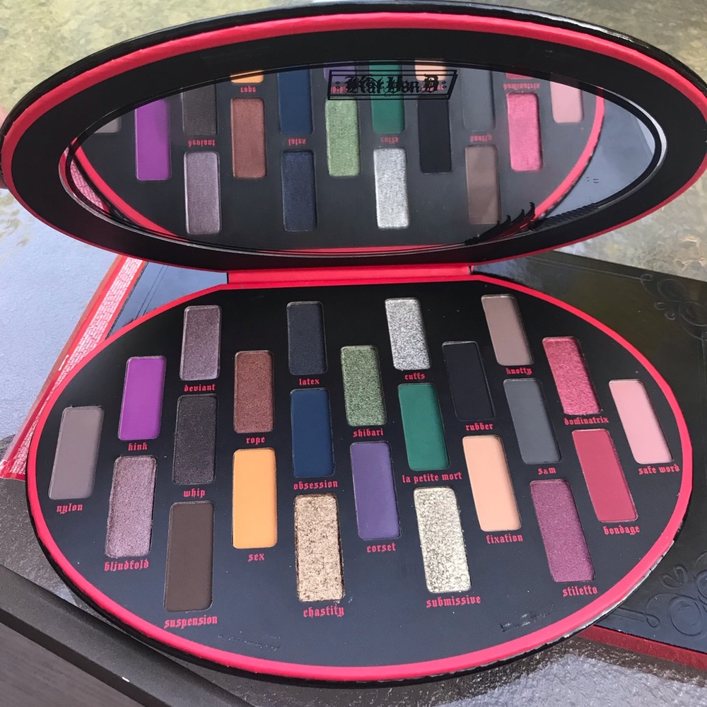 Nwt Kat Von D Fetish Eyeshadow Palette